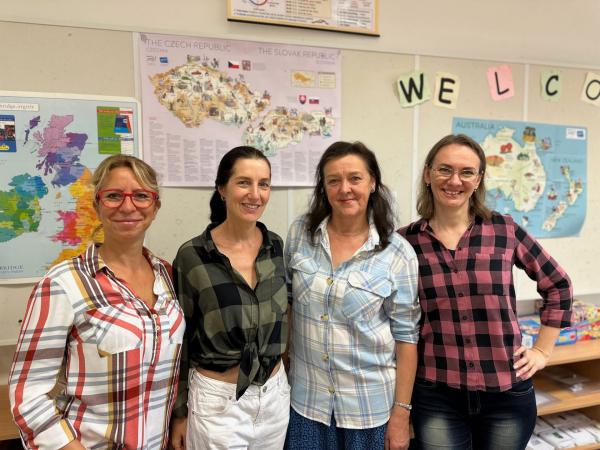 Eva, Lucia, Martina a Olga